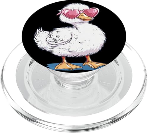 Hübsches Enten-Kostüm für Liebes-Sonnenbrillen und Entenliebhaber PopSockets PopGrip für MagSafe Hübsches Enten-Kostüm für Liebes-Sonnenbrillen und Entenliebhaber PopSockets PopGrip für MagSafe von Lovely Duck Outfit