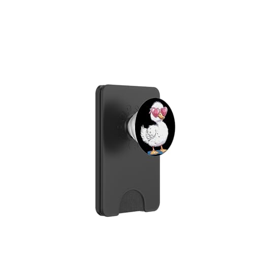 Hübsches Enten-Kostüm für Liebes-Sonnenbrillen und Entenliebhaber PopSockets PopWallet für MagSafe Hübsches Enten-Kostüm für Liebes-Sonnenbrillen und Entenliebhaber PopSockets PopWallet für MagSafe von Lovely Duck Outfit