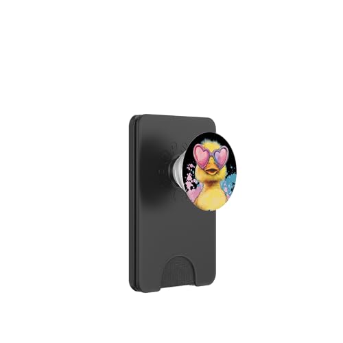 Lebendige Ente mit Herz Brille Kostüm PopSockets PopWallet für MagSafe Lebendige Ente mit Herz Brille Kostüm PopSockets PopWallet für MagSafe von Lovely Duck Outfit