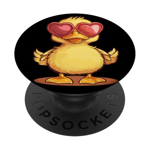 Lustiges Entengesicht mit Liebe Sonnenbrille Kostüm PopSockets Klebender PopGrip Lustiges Entengesicht mit Liebe Sonnenbrille Kostüm PopSockets Klebender PopGrip von Lovely Duck Outfit