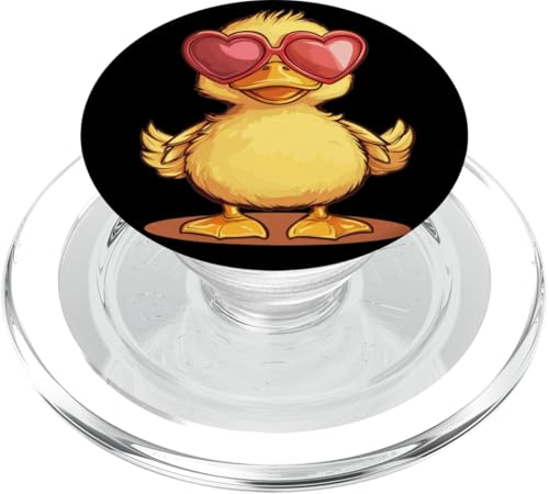 Lustiges Entengesicht mit Liebe Sonnenbrille Kostüm PopSockets PopGrip für MagSafe Lustiges Entengesicht mit Liebe Sonnenbrille Kostüm PopSockets PopGrip für MagSafe von Lovely Duck Outfit