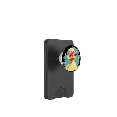Nette Ente mit schönen Spezifikationen Kostüm PopSockets PopWallet für MagSafe Nette Ente mit schönen Spezifikationen Kostüm PopSockets PopWallet für MagSafe von Lovely Duck Outfit