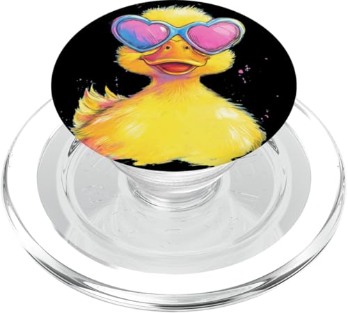 Tolle Ente mit Herzspezifikationen für Erwachsene und Kinder PopSockets PopGrip für MagSafe Tolle Ente mit Herzspezifikationen für Erwachsene und Kinder PopSockets PopGrip für MagSafe von Lovely Duck Outfit