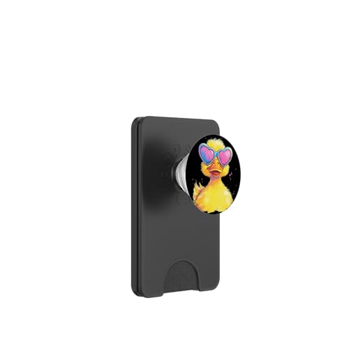 Tolle Ente mit Herzspezifikationen für Erwachsene und Kinder PopSockets PopWallet für MagSafe Tolle Ente mit Herzspezifikationen für Erwachsene und Kinder PopSockets PopWallet für MagSafe von Lovely Duck Outfit