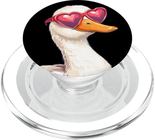 Tolle Ente mit Liebe Brille Kostüm für Jungen und Mädchen PopSockets PopGrip für MagSafe Tolle Ente mit Liebe Brille Kostüm für Jungen und Mädchen PopSockets PopGrip für MagSafe von Lovely Duck Outfit