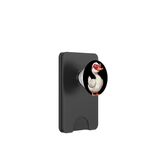 Tolles Enten-Outfit für lustige Sonnenbrillen-Liebhaber PopSockets PopWallet für MagSafe Tolles Enten-Outfit für lustige Sonnenbrillen-Liebhaber PopSockets PopWallet für MagSafe von Lovely Duck Outfit