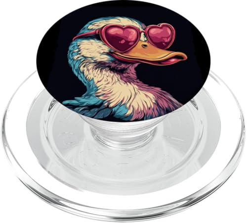 Tolles Entengesicht mit lustiger Sonnenbrille für Entenliebhaber PopSockets PopGrip für MagSafe Tolles Entengesicht mit lustiger Sonnenbrille für Entenliebhaber PopSockets PopGrip für MagSafe von Lovely Duck Outfit