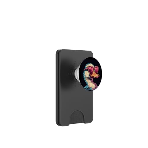 Tolles Entengesicht mit lustiger Sonnenbrille für Entenliebhaber PopSockets PopWallet für MagSafe Tolles Entengesicht mit lustiger Sonnenbrille für Entenliebhaber PopSockets PopWallet für MagSafe von Lovely Duck Outfit