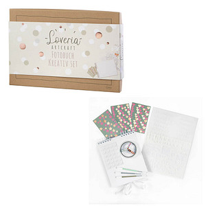 Loveria ARTCRAFT Fotoalbum Kreativ Set 25,0 x 20,0 cm, 32 Seiten weiße Loveria ARTCRAFT Fotoalbum Kreativ Set 25,0 x 20,0 cm, 32 Seiten weiße von Loveria ARTCRAFT