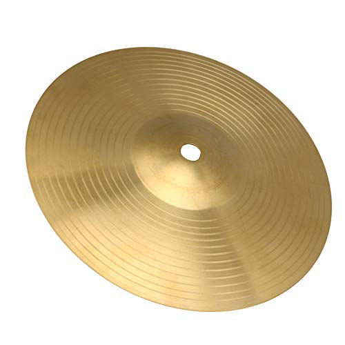 lovermusic Golden Durchmesser 8 Zoll Messing Legierung Crash Drum Becken Percussion Accessoriesfor Drum Set von Lovermusic