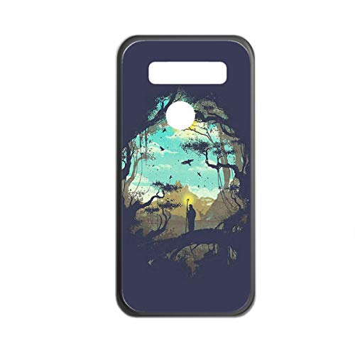 Hülle Für LG G8S THINQ hülle Silikon Schutzhülle Case Cover T-26 von Lovewlb