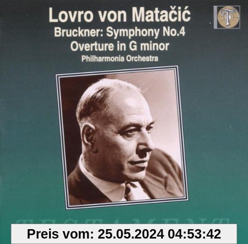 Sinfonie 4 / Ouvertüre G-Moll von Lovro von Matacic