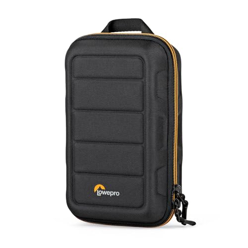 Lowepro Hardside CS 60 Tasche für kleine Drohne, 2X Action/spiegellose Kameras, 1-2 Objektive & Zubehör, schwarz von Lowepro