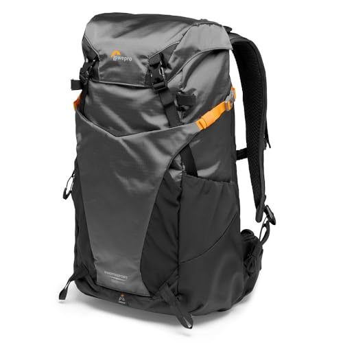Lowepro PhotoSport BP 24L AW III, Wander Kamerarucksack für Spiegellose, seitlicher Zugriff, herausnehmbarer Kameraeinsatz und Zubehörgurtsystem, Grau -für Spiegellose Kameras kompatibel mit Sony α7 Lowepro PhotoSport BP 24L AW III, Wander Kamerarucksack für Spiegellose, seitlicher Zugriff, herausnehmbarer Kameraeinsatz und Zubehörgurtsystem, Grau -für Spiegellose Kameras kompatibel mit Sony α7 von Lowepro