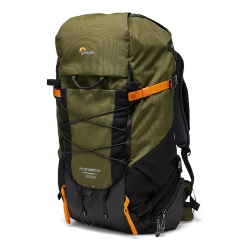 Lowepro PhotoSport X Backpack 35L AW Kamerarucksack für Spiegelreflex- und Spiegellose Kameras, Bergsteiger-Funktionen, Größe M/L, Dunkelgrau/Grün Lowepro PhotoSport X Backpack 35L AW Kamerarucksack für Spiegelreflex- und Spiegellose Kameras, Bergsteiger-Funktionen, Größe M/L, Dunkelgrau/Grün von Lowepro