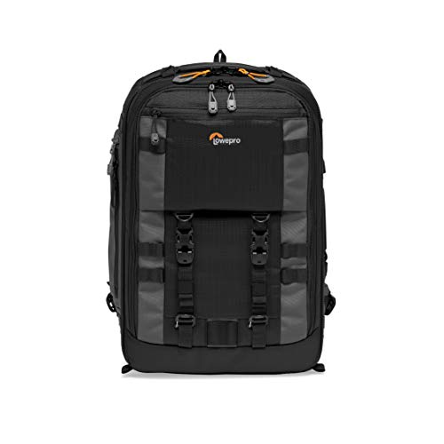 Lowepro Pro Trekker BP 350 AW II,Outdoor Camera Bag,Camera Backpack with Recycled Fabric,Fits 15” Laptop or Tablet,MaxFit Dividers,Weatherproof Cover, Mirrorless or DSLR Camera Case,Black or Dark Grey von Lowepro