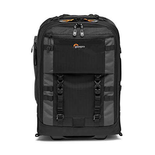 Lowepro Pro Trekker RLX 450 AW II,Camera Convertible Backpack-Roller,Camera Backpack with Recycled Fabric,Fits 15”Laptop or Tablet,Heavy-Duty Wheels,Mirrorless or DSLR Camera Case,Black or Dark Grey von Lowepro