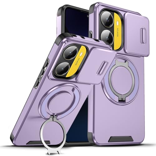 Loyhee Handyhülle für Xiaomi Poco X7 Pro 5G – Stoßfeste Hülle mit Schiebekamera-Abdeckung & 360° Drehständer, Anti-Fingerabdruck Silikon & Vibrationsschutz - Lila Loyhee Handyhülle für Xiaomi Poco X7 Pro 5G – Stoßfeste Hülle mit Schiebekamera-Abdeckung & 360° Drehständer, Anti-Fingerabdruck Silikon & Vibrationsschutz - Lila von Loyhee