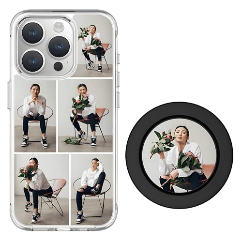 Starker Magnet individuelle iPhone 16 Pro-Hülle mit Telefonständer,personalisiert, kompatibel mit MagSafe,UV-HD-Druck,strapazierfähig,robust,stoßfest,schützende iPhone 16 Pro-Hülle Starker Magnet individuelle iPhone 16 Pro-Hülle mit Telefonständer,personalisiert, kompatibel mit MagSafe,UV-HD-Druck,strapazierfähig,robust,stoßfest,schützende iPhone 16 Pro-Hülle von Loyobo