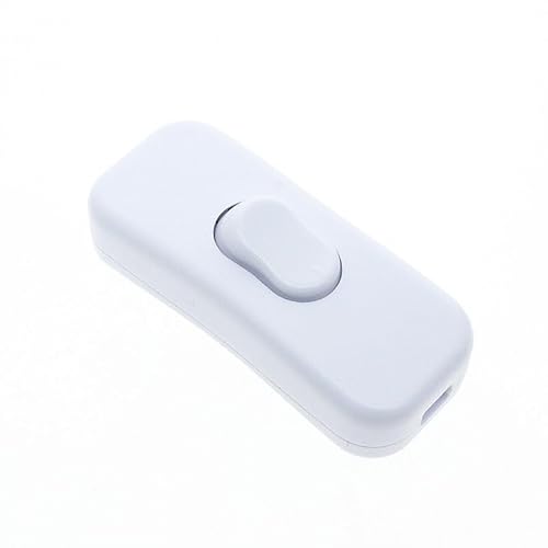 4 Stück Zwischenschalter, 2A 250V Inline Schalter Schnurzwischenschalter Kabelschalter Wippschalter Adrig Lichtschalter Steckdose für alle Arten von Elektrischen Lampen Tischlampen 4 Stück Zwischenschalter, 2A 250V Inline Schalter Schnurzwischenschalter Kabelschalter Wippschalter Adrig Lichtschalter Steckdose für alle Arten von Elektrischen Lampen Tischlampen von Lpolkvemelh