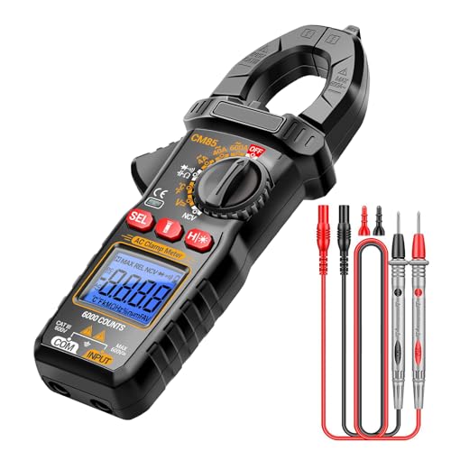 Lpsdssre Klemmmesser, Klemmverstärkermesser, Wechselstromentester, Multifunktionales digitales Klemmenmesser mit Taschenlampen -Hinterlicht 6000 Zählungen für die Stromdetektion des Lpsdssre Klemmmesser, Klemmverstärkermesser, Wechselstromentester, Multifunktionales digitales Klemmenmesser mit Taschenlampen -Hinterlicht 6000 Zählungen für die Stromdetektion des von Lpsdssre