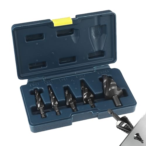 Lpsdssre Stufenbohrer, Stufenbohrer Für Metall, HSS Stufenbohrer Für Bohrungen In Aluminium Edelstahl PP Holz Lpsdssre Stufenbohrer, Stufenbohrer Für Metall, HSS Stufenbohrer Für Bohrungen In Aluminium Edelstahl PP Holz von Lpsdssre