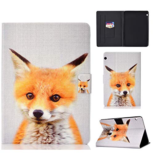 Huawei Mediapad T3 10 Schutzhülle, Lspcase Huawei Tablet T3 10 Lederhülle Brieftasche Flip Case Cover Standfunktion Card Holder Tasche Etui für Huawei Mediapad T3 10 9.6 Zoll - Fuchs von Lspcase