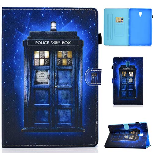 Lspcase Galaxy Tab A 10.5 Zoll Hülle PU Leder Flip Tasche Case Magnetvers Stand Tablet Schutzhülle mit Auto Schlafen/Aufwachen Funktion für Samsung Galaxy Tab A 10.5 SM-T590 SM-T595 Polizeikasten von Lspcase