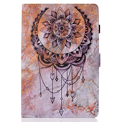Lspcase Galaxy Tab A 10.5 Zoll Hülle PU Leder Flip Tasche Case Magnetvers Stand Tablet Schutzhülle mit Auto Schlafen/Aufwachen Funktion für Samsung Galaxy Tab A 10.5 SM-T590 SM-T595 Traum Fänger von Lspcase