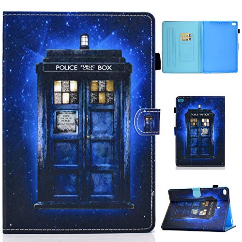 Lspcase iPad 9.7 Zoll Hülle 5./6. Generation PU Leder Hülle Brieftasche Flip Stand Schuthülle Tasche iPad Air/Air 2 Hülle Con Auto Schlaf Funktion für iPad 2017/iPad 2018,iPad Air/Air 2 Polizeikasten von Lspcase