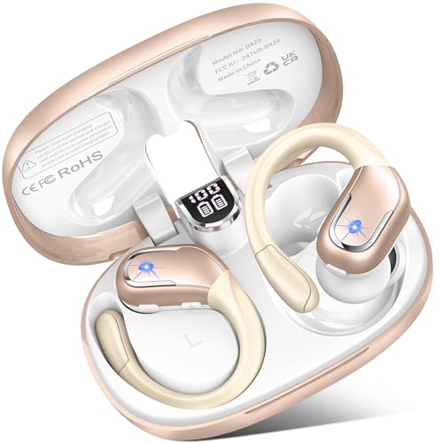 Bluetooth Kopfhörer Sport, 75Std Kopfhörer Kabellos Bluetooth 5.3 mit 3D Stereo Bass, 4 ENC Mics Noise Cancelling Wireless Earbuds, LED-Anzeige, IP7 Wasserdicht, USB-C-Schnellladung in Ear Ohrhörer Bluetooth Kopfhörer Sport, 75Std Kopfhörer Kabellos Bluetooth 5.3 mit 3D Stereo Bass, 4 ENC Mics Noise Cancelling Wireless Earbuds, LED-Anzeige, IP7 Wasserdicht, USB-C-Schnellladung in Ear Ohrhörer von Ltinist