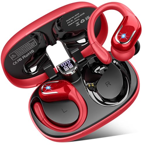 Kopfhörer Kabellos Bluetooth 5.4 mit 4 ENC Noise Cancelling Mic, 75 Stunden in Ear Kopfhörer Bluetooth IP7 Wasserdicht Ohrhörer Sport Kopfhörer Kabellos Bluetooth 5.4 mit 4 ENC Noise Cancelling Mic, 75 Stunden in Ear Kopfhörer Bluetooth IP7 Wasserdicht Ohrhörer Sport von Ltinist