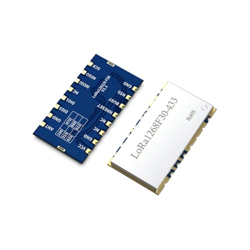 Lubeby Smart LoRa1268F30 SX1268 Langstrecken-SPI-Port, drahtloses Transceiver-Modul, 433 MHz x 5 Stück Lubeby Smart LoRa1268F30 SX1268 Langstrecken-SPI-Port, drahtloses Transceiver-Modul, 433 MHz x 5 Stück von Lubeby Smart