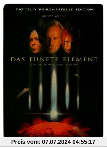 Das fünfte Element - (Re-Remastered Edition, 3 DVDs im Steelbook) von Luc Besson