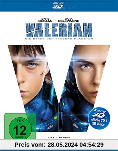 Valerian - Die Stadt der tausend Planeten [3D Blu-ray] von Luc Besson