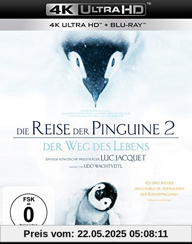Die Reise der Pinguine 2 - Der Weg des Lebens (4K Ultra HD) (+ Blu-ray 2D) von Luc Jacquet
