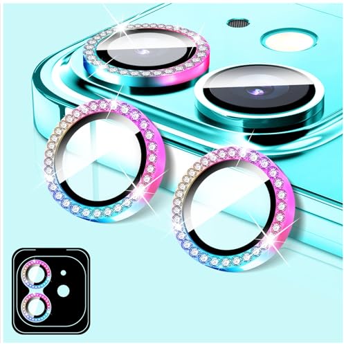 LucBuy Kameraschutz für iPhone 16/iPhone 16 Plus, Diamant Aufkleber für Kameraobjektiv Abdeckung, Displayschutzfolie aus Gehärtetem Glas, Individuelle Automatisch Ausrichtende Metallringe LucBuy Kameraschutz für iPhone 16/iPhone 16 Plus, Diamant Aufkleber für Kameraobjektiv Abdeckung, Displayschutzfolie aus Gehärtetem Glas, Individuelle Automatisch Ausrichtende Metallringe von LucBuy
