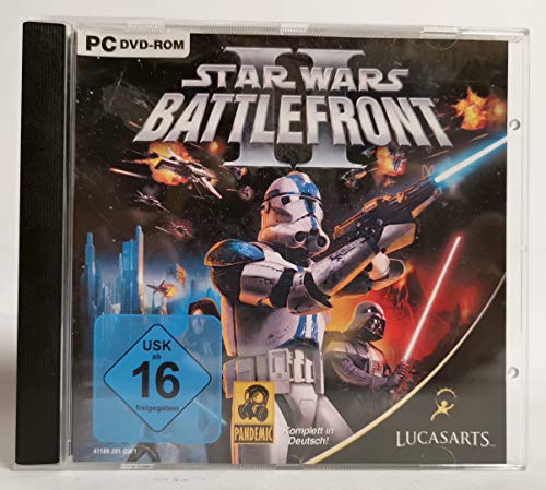 Star Wars Battlefront 2 CD-Rom Jewelcase - PC-Spiele [Audio CD] von Lucas Art