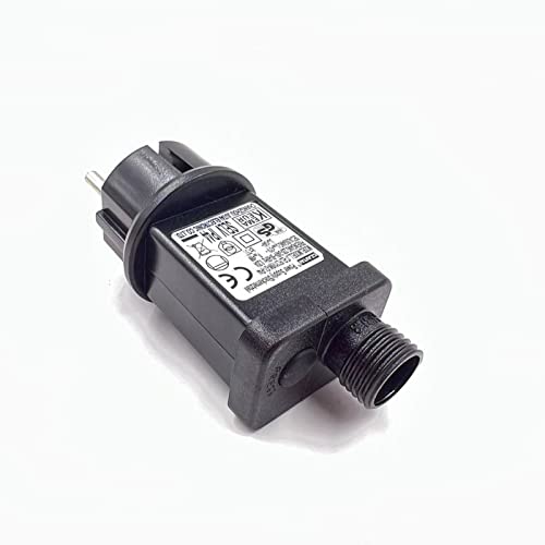 12W Netzteil Transformator für 31V LEDs IP44 mit Shuko Stecker Flammhemmender Niedervolt Treiberadapter für Weihnachtsbeleuchtung und Dekoration mit Memory und 8 verschiedenen Lichtspielen 12W Netzteil Transformator für 31V LEDs IP44 mit Shuko Stecker Flammhemmender Niedervolt Treiberadapter für Weihnachtsbeleuchtung und Dekoration mit Memory und 8 verschiedenen Lichtspielen von Luccika