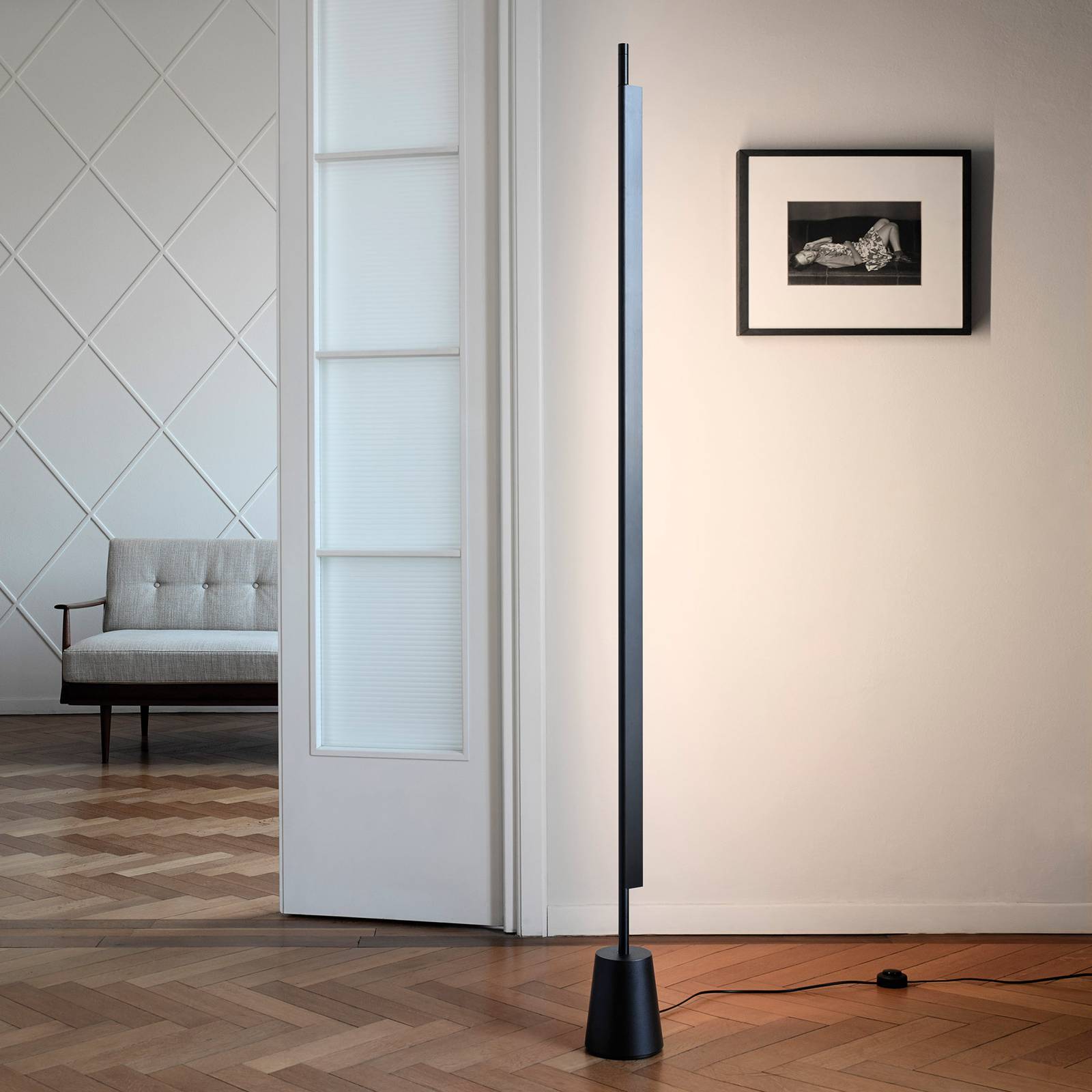 Luceplan Compendium LED-Stehlampe 2.700K schwarz Luceplan Compendium LED-Stehlampe 2.700K schwarz von Luceplan