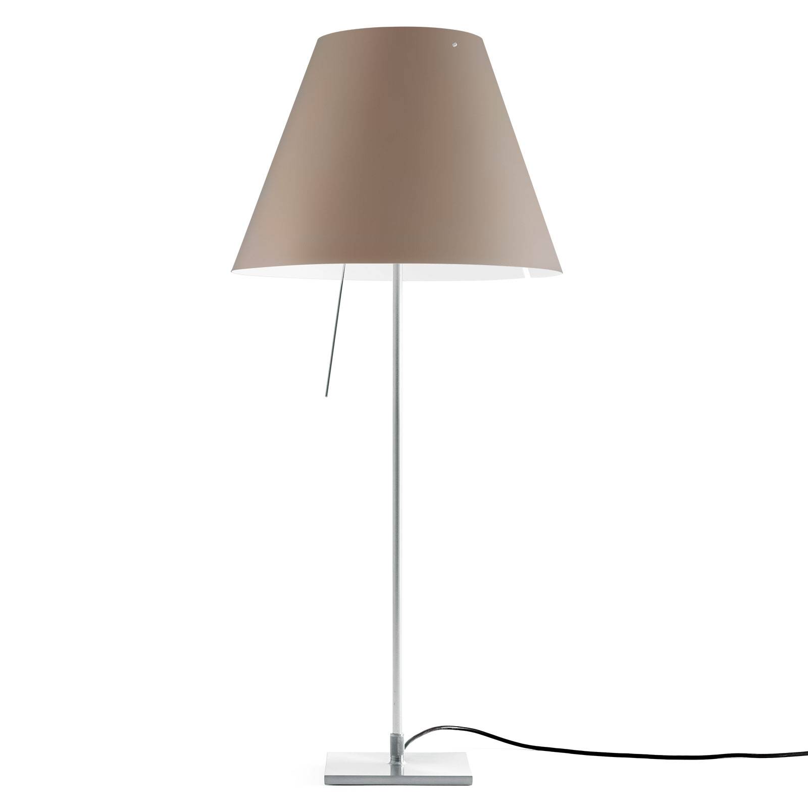 Luceplan Costanza Tischlampe D13if alu/nougat Luceplan Costanza Tischlampe D13if alu/nougat von Luceplan