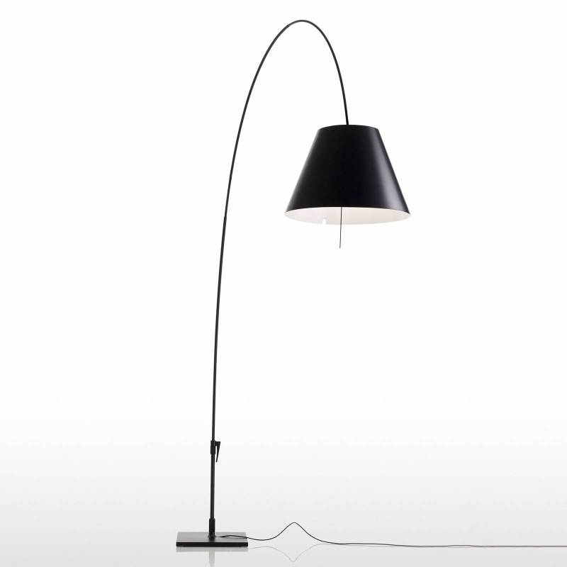 Luceplan Lady Costanza Stehleuchte D13E i, schwarz von Luceplan