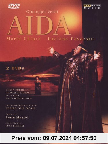 Giuseppe Verdi - Aida (2 DVDs ) von Luciano Pavarotti