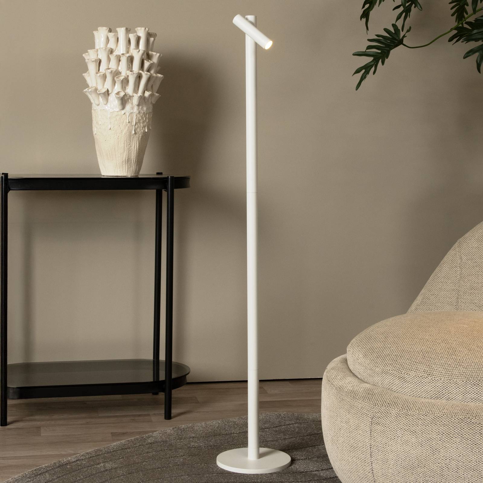 LED-Akku-Stehlampe Antrim, weiß, 1-flammig, IP54, dimmbar LED-Akku-Stehlampe Antrim, weiß, 1-flammig, IP54, dimmbar von Lucide