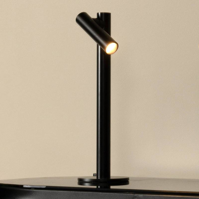 LED-Akku-Tischlampe Antrim, schwarz, 1-flg, IP54, dimmbar von Lucide