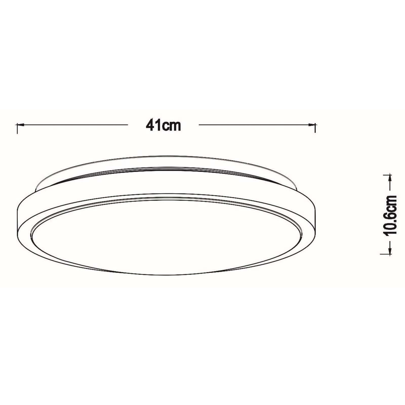 LED-Deckenleuchte Dasher, weiß, Ø 41 cm, Sensor, IP44 LED-Deckenleuchte Dasher, weiß, Ø 41 cm, Sensor, IP44 von Lucide