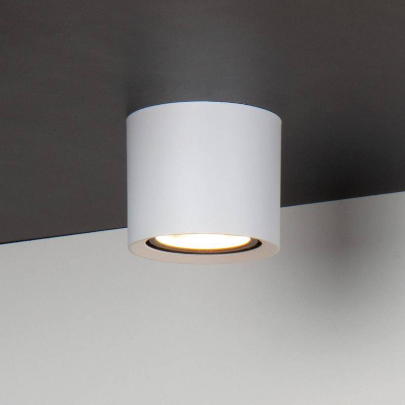 LED-Deckenspot Fedler, Ø 12 cm, weiß, dim-to-warm, Aluminium von Lucide