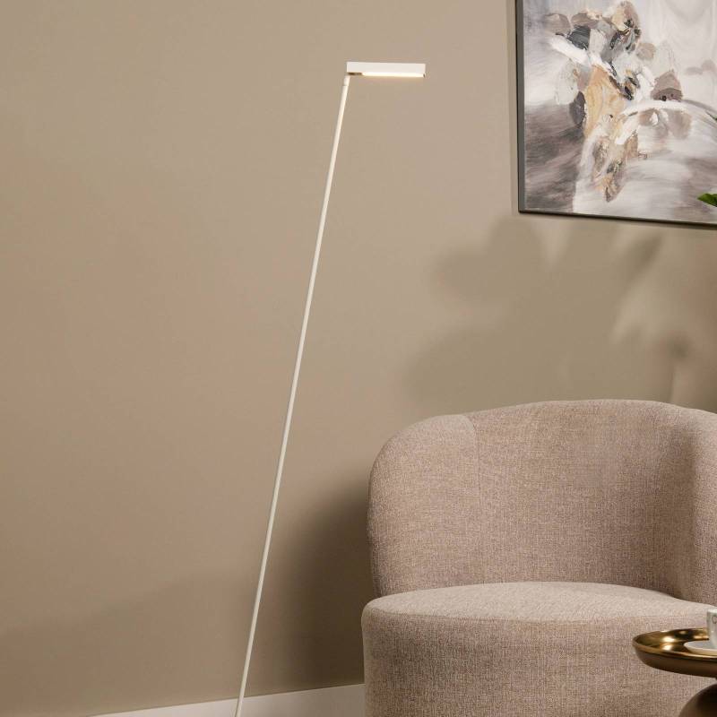 LED-Stehleuchte Lavale, weiß, dimmbar, Höhe 138 cm von Lucide
