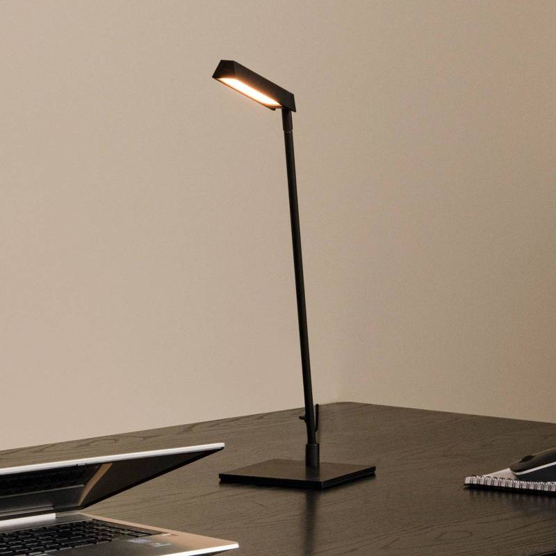 LED-Tischleuchte Lavale, schwarz, dimmbar, Höhe 42 cm von Lucide