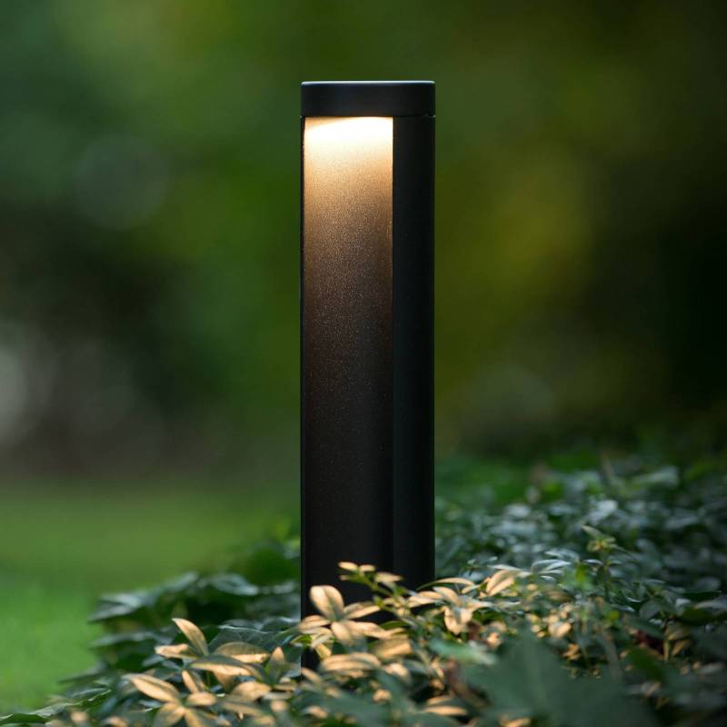 LED-Wegeleuchte Combo, schwarz, 65 cm, Aluminium, IP54 von Lucide